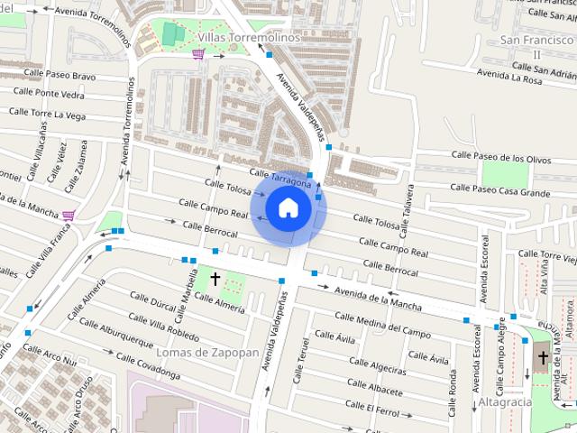 Renta departamento en Calle Av D #718Int. 106, Colonia Campo Real, C.P. 45134
