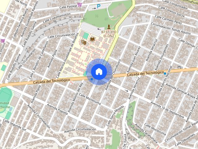 Renta departamento en CUAUHTEMOTZIN, Colonia Tomas Aquino, C.P. 22414
