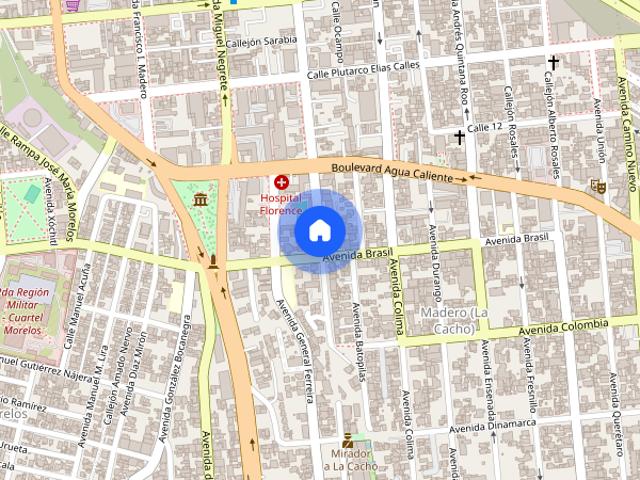 Renta departamento en Aguascalientes, Colonia Madero Cacho, C.P. 22040