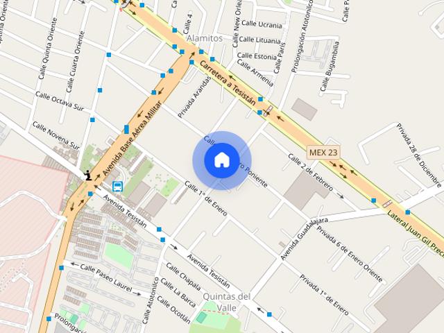 Renta departamento en Atotonilco 316, Colonia Nuevo México, C.P. 45138