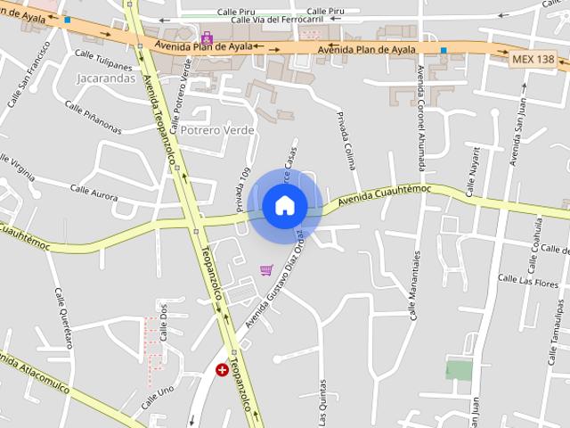 Renta departamento en Av CUAUHTÉMOC #830, Colonia Cantarranas, C.P. 62448