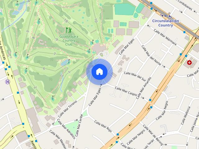 Renta departamento en Av Americas, Colonia Country Club, C.P. 44610