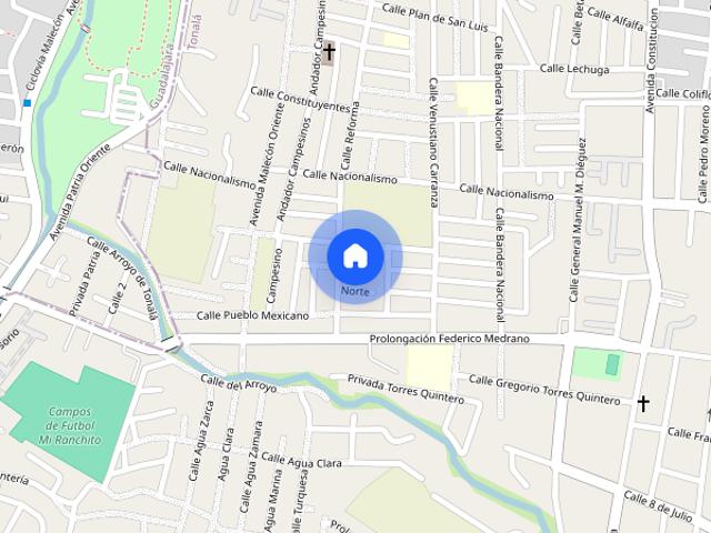 Renta departamento en Av. Fidel Velázquez, Colonia Guadalupana Sur, C.P. 44220