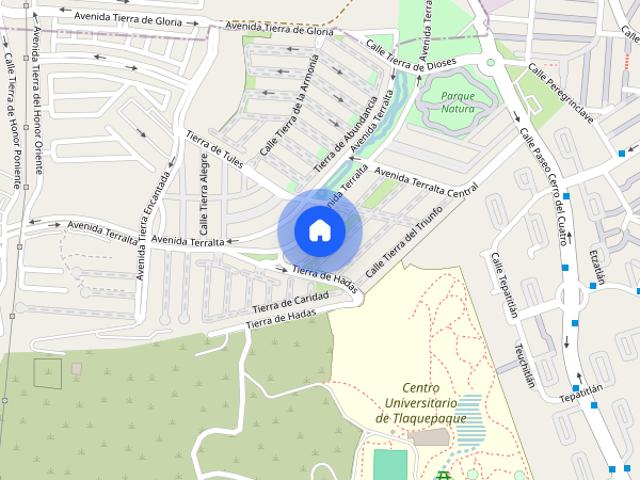 Renta departamento en Avenida Tierra Encantada, Colonia Terralta, C.P. 44990