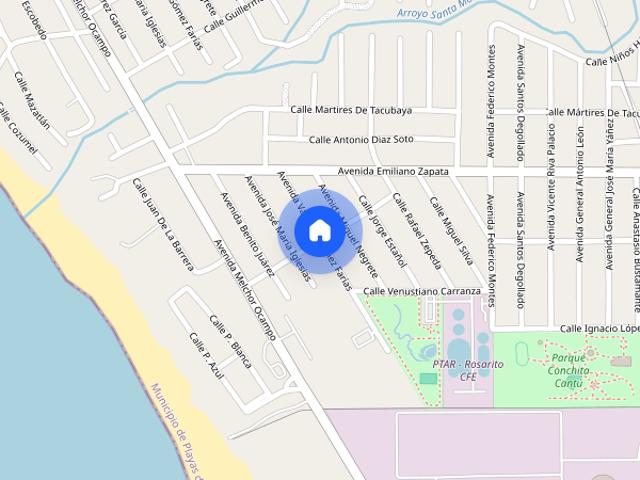 Renta departamento en Belisario Dominguez, Colonia Reforma, C.P. 22704
