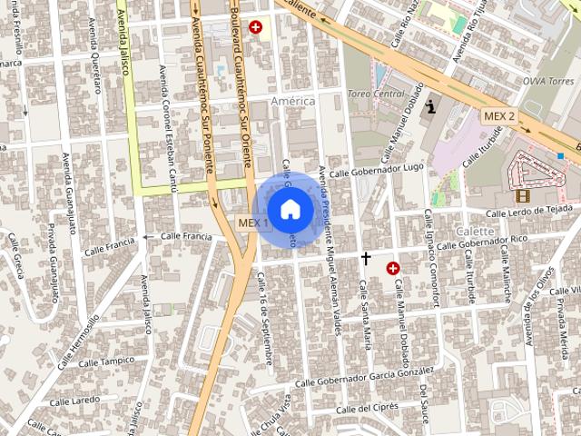 Renta departamento en Gabilondo, 22044 Tijuana, B.C. #s/nInt. 5, Colonia Gabilondo, C.P. 22044
