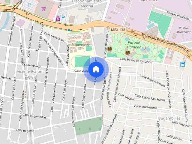 Renta departamento en División del Sur, Colonia Vicente Estrada Cajigal, C.P. 62460