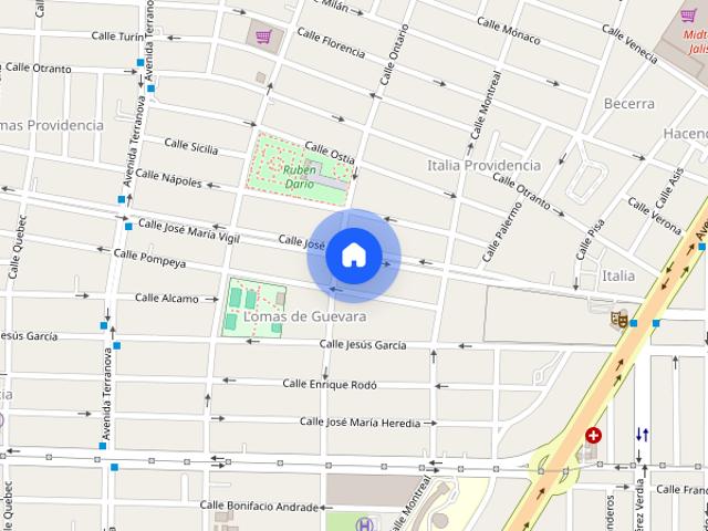 Renta departamento en Jose Maria Vigil #2711Int. 505, Colonia Lomas de Guevara, C.P. 44657