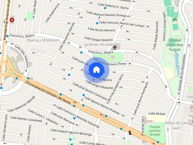 Renta departamento en Jardines Alcalde, Guadalajara, Jal. #s/n, Colonia Jardines Alcalde, C.P. 44298