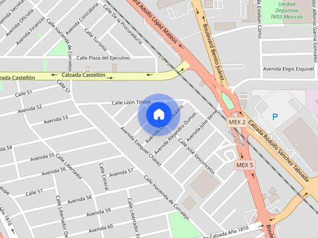 Renta departamento en Justo Sierra, Colonia Justo Sierra, C.P. 21380