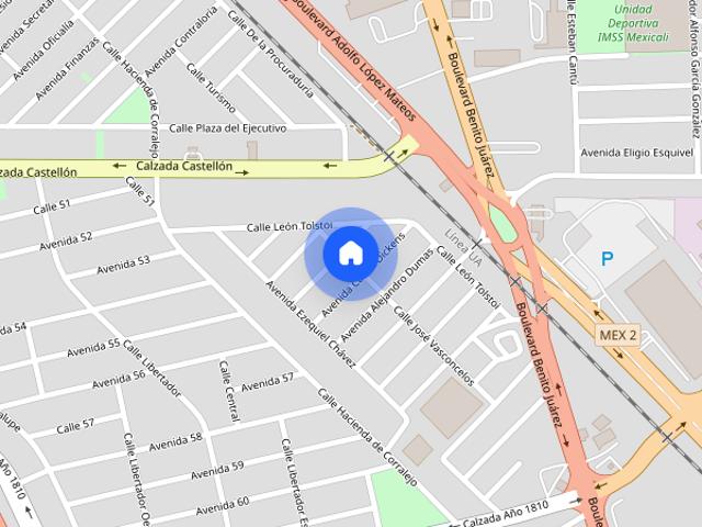 Renta departamento en Justo Sierra, Colonia Justo Sierra, C.P. 21380