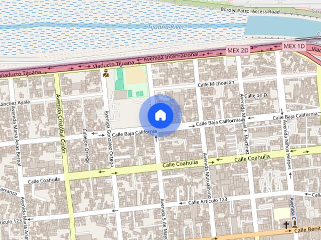Renta departamento en SALVADOR DIAZ MIRON, Colonia Zona Norte, C.P. 22000