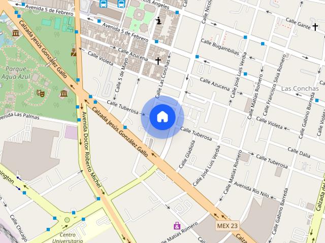Renta departamento en Salvador López Chávez, Colonia San Carlos, C.P. 44460