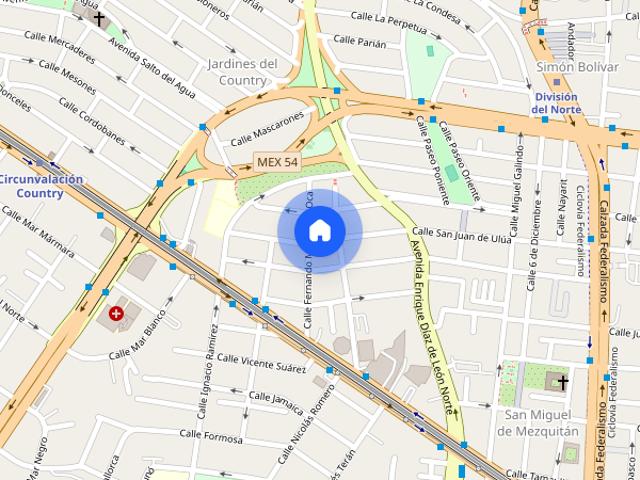 Renta departamento en San Juan De Ulua, Colonia Jardines del Country, C.P. 44210