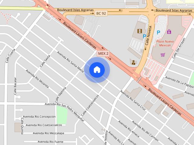 Renta departamento en Sin nombre de calle, Colonia Nuevo Mexicali, C.P. 21399