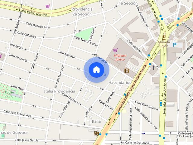 Renta departamento en Sin nombre de calle, Colonia Providencia 1a Secc, C.P. 44630