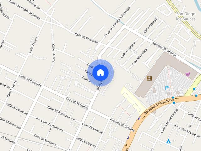 Renta departamento en Sin nombre de calle, Colonia San Diego, C.P. 72755