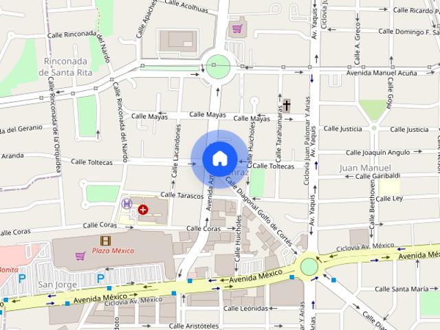 Renta departamento en Toltecas, Colonia Monraz, C.P. 44670