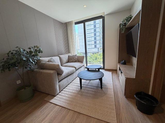 renta departamento inteligente amueblado de lujo providencia, 81 m2, 2 recámaras