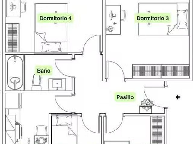 Acogedor Habitación en Calle de Italia, Delicias