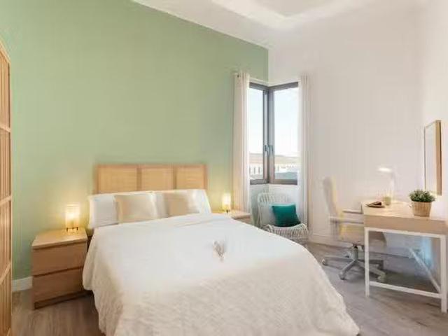 Acogedor Habitación en Calle Pintor Ricardo Verde, Mestalla