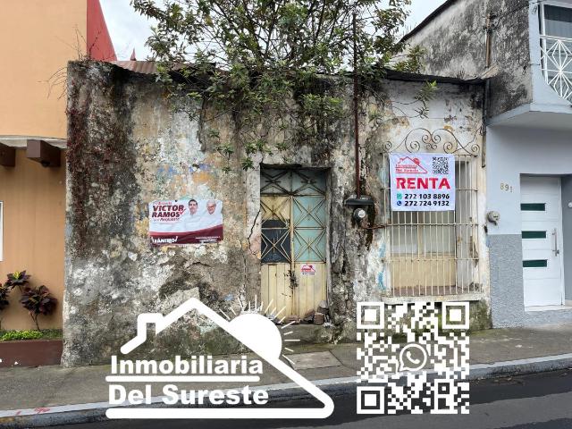 RENTA Inmueble $166.67 el m² > 120 m²   Oriente 8 Entre Sur 19 y Sur 17 Centro Orizaba Veracruz