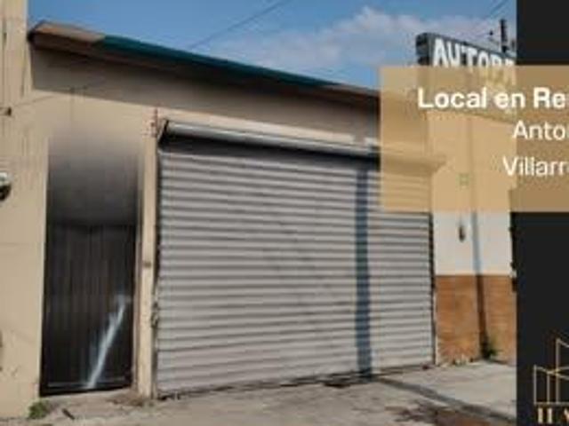 Renta Local en Antonio Villarreal Colonia Fierro