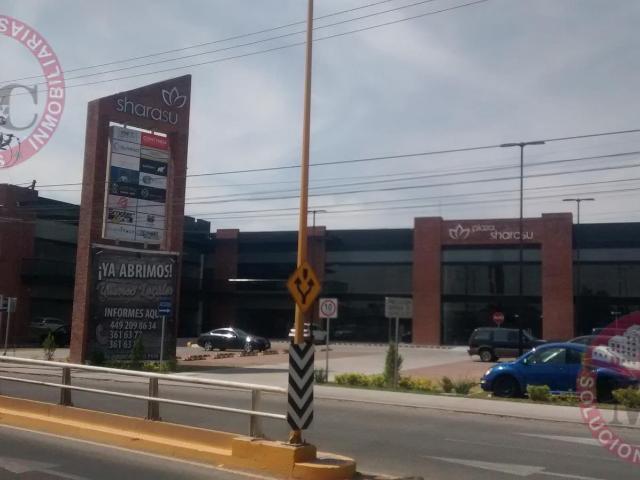 Renta Local en Plaza Sharasu al Sur Poniente por Velaria Mall Aguascalientes