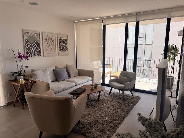 Renta loft amueblado atrás de Antea