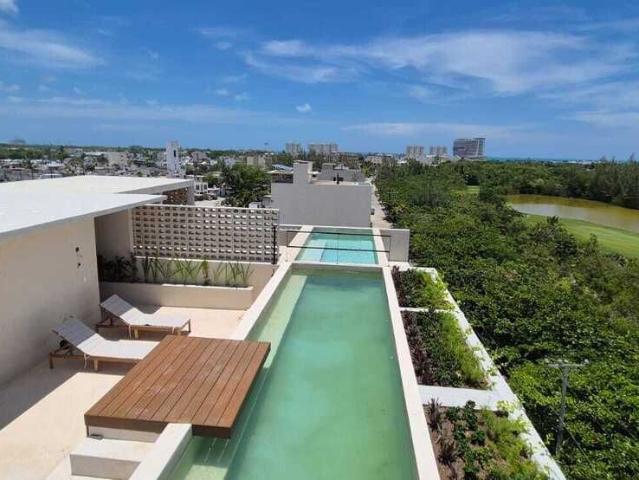 RENTA LOFT CON VISTA A PUERTO CANCUN OPORTUNIDAD