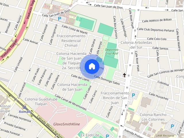 Renta Loft / Recamara amueblada para 1 Mujer Junto Tec de Mty y Zona de Hospitales Tlalpan Sur CDMX