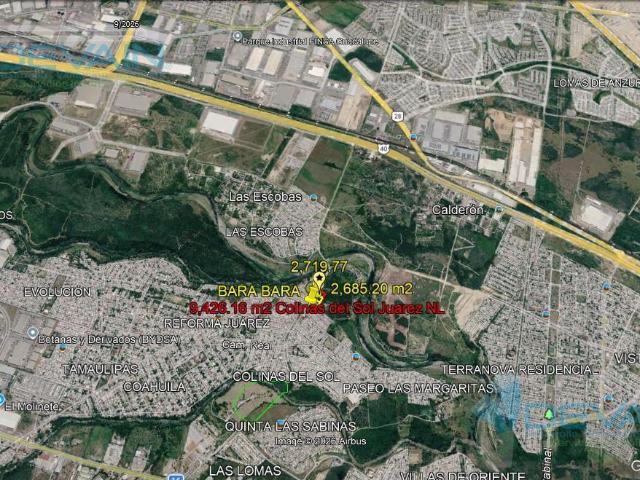 RENTA LOTE DE TERRENO COMERCIAL EN JUAREZ, N.L