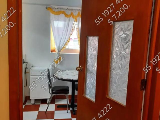 Renta mini Departamento AMUEBLADO $7,200. pareja o 1 sola persona