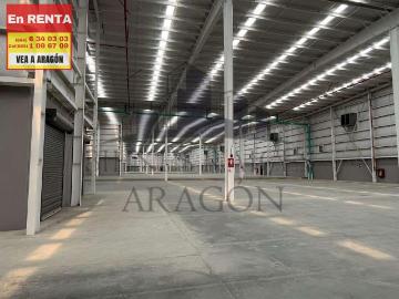 Rentamos Varias Bodegas desde 1,245 mts2 a 3,888 mts2 Nuevas en Parque Industrial Nuevo