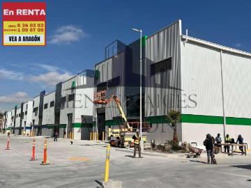 Rentamos Varias Bodegas desde 1,245 mts2 a 3,888 mts2 Nuevas en Parque Industrial Nuevo