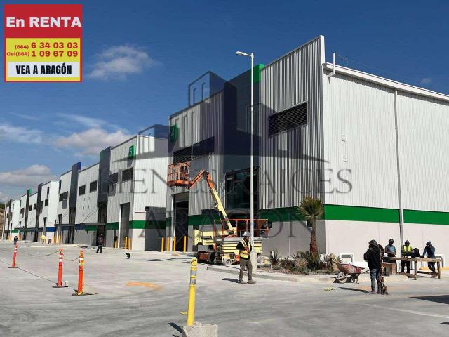 Rentamos Varias Bodegas desde 1,245 mts2 a 3,888 mts2 Nuevas en Parque Industrial Nuevo