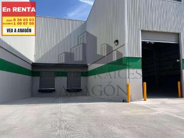 Rentamos Varias Bodegas desde 1,245 mts2 a 3,888 mts2 Nuevas en Parque Industrial Nuevo