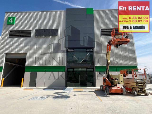 Rentamos Varias Bodegas desde 1,245 mts2 a 3,888 mts2 Nuevas en Parque Industrial Nuevo