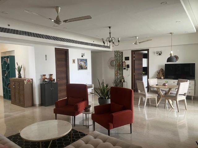 Rental | 3.5 BHK + Prayer Room,Servant Room,Study Room 3350 Sq.Ft. Apartment in M3M Golf Estate