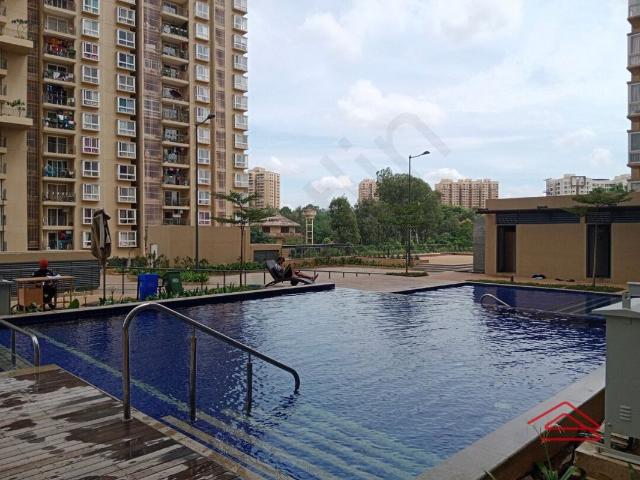 Rental | 3.5 BHK + Study Room 1800 Sq.Ft. Apartment in Bhartiya Nikoo Homes