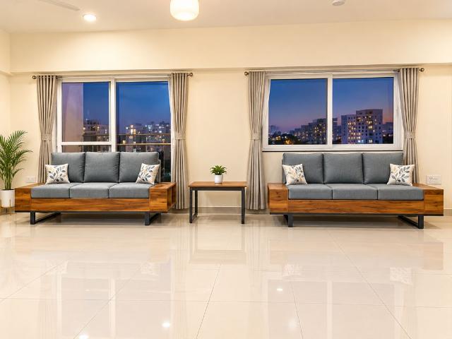 Rental | 3 BHK + 1050 Sq.Ft. Apartment in Purva Silversands