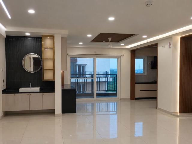 Rental | 3 BHK + 1275 Sq.Ft. Apartment in Aparna Sarovar Zicon