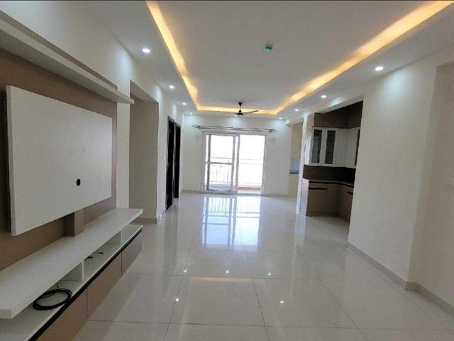Rental | 3 BHK 1650 Sq.Ft. Apartment in Sai Purvi Symphony