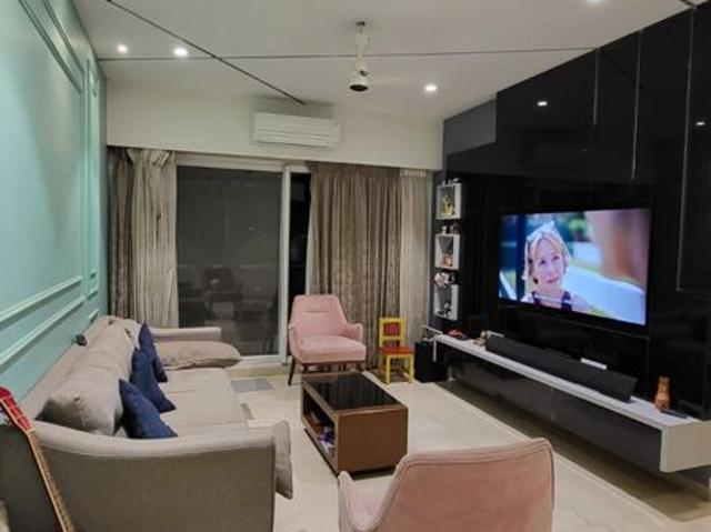 Rental | 3 BHK 2000 Sq.Ft. Apartment in Concret Sai Saakshaat