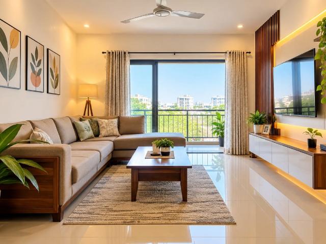 Rental | 3 BHK + 2000 Sq.Ft. Apartment in Richmond Town
