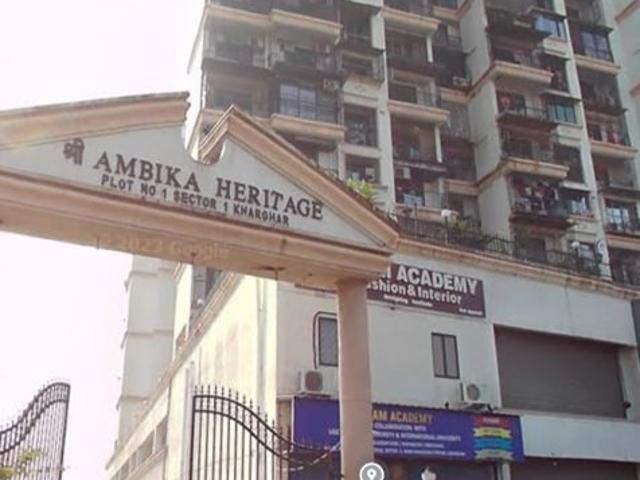 Rental | 3 BHK + Extra Room 1500 Sq.Ft. Apartment in Shree Ambika Heritage