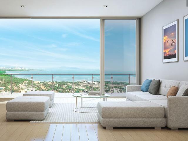 Rental | 3 BHK + Servant Room,Study Room 1390 Sq.Ft. Apartment in L&T Crescent Bay T2