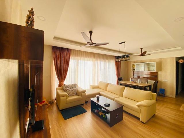 Rental | 3 BHK + Servant Room 1750 Sq.Ft. Apartment in SJR Primecorp Blue Waters