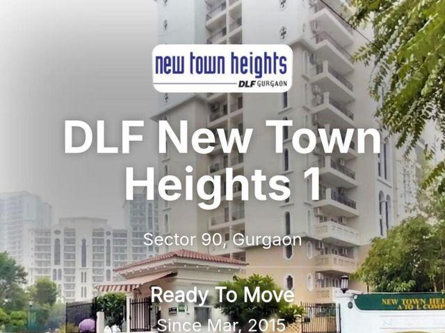 Rental | 3 BHK + Servant Room 1845 Sq.Ft. Apartment in DLF New Town Heights I