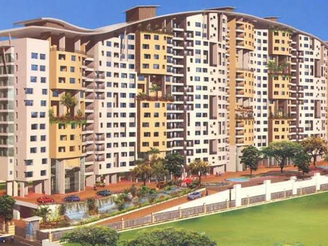 Rental | 3 BHK + Study Room 1340 Sq.Ft. Apartment in Shrishti Synchronicity